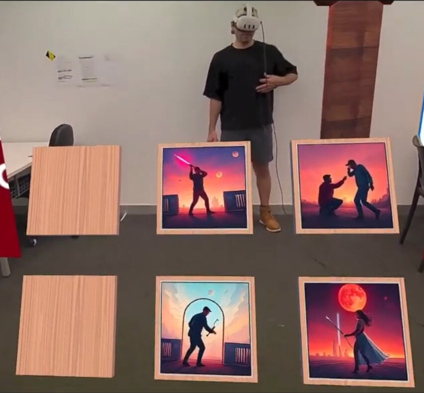 Takeaway 2 image showing the coffee cup image set used in the memory match game