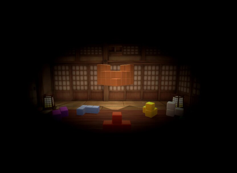 Takeaway 3 image showing the VR task and visual parameter examples